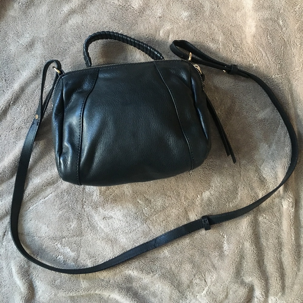 Kooba Mini Turner Leather Crossbody Bag